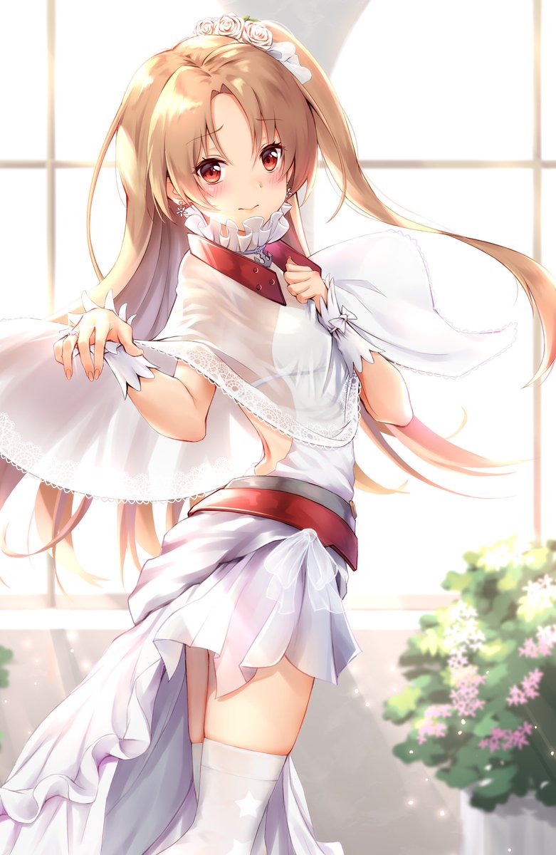 クリーブランド(アズールレーン) 「クリーブランドのケッコン衣装考えて描きました。イラコン絵なのでpixivの方もぜ」|とき@VGGC5th【B01-02】のイラスト