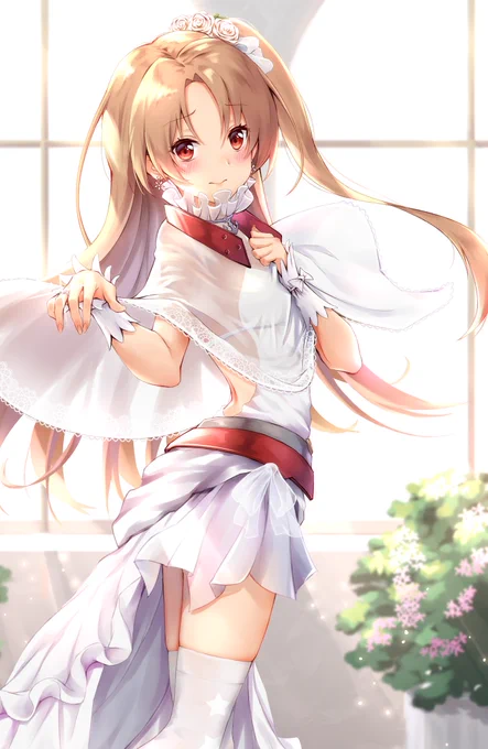 クリーブランドのケッコン衣装考えて描きました。イラコン絵なのでpixivの方もぜひぜひ! #アズールレーン 