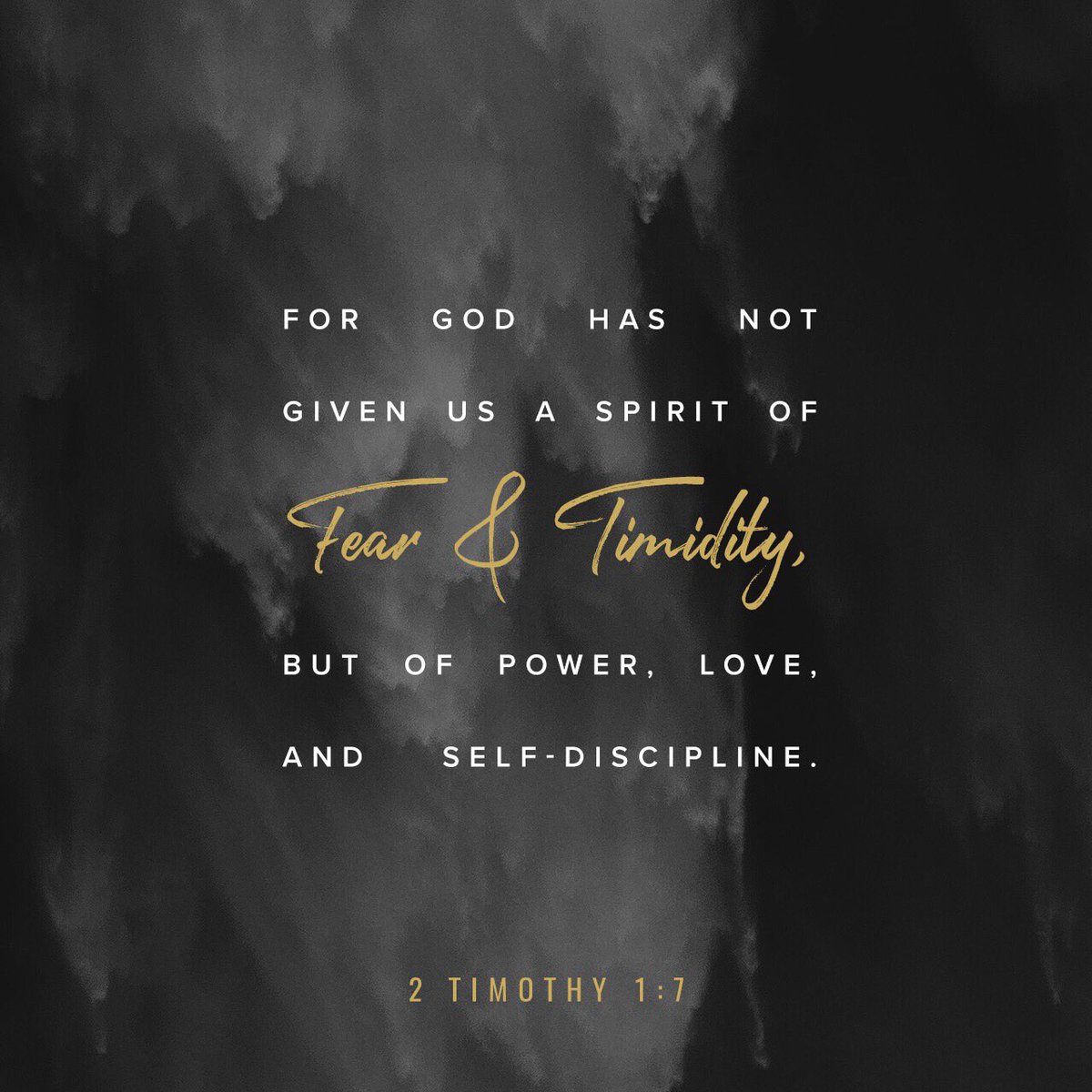 god gives us the spirit of power