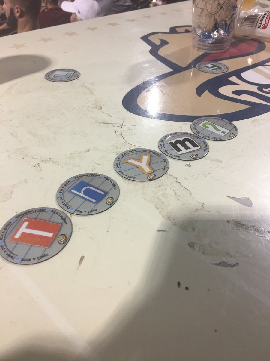 kgrady209's tweet photo. #spellingbeer @BottomsUpBeer https://t.co/gbSkx3E2LT