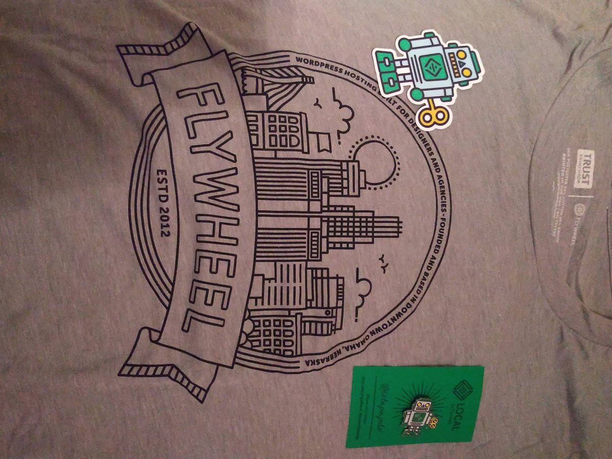 DaCAPNcrunch's tweet photo. @HeyFlywheel thanks for the #superflyswag ! #wcomaha https://t.co/JEptPD69xd