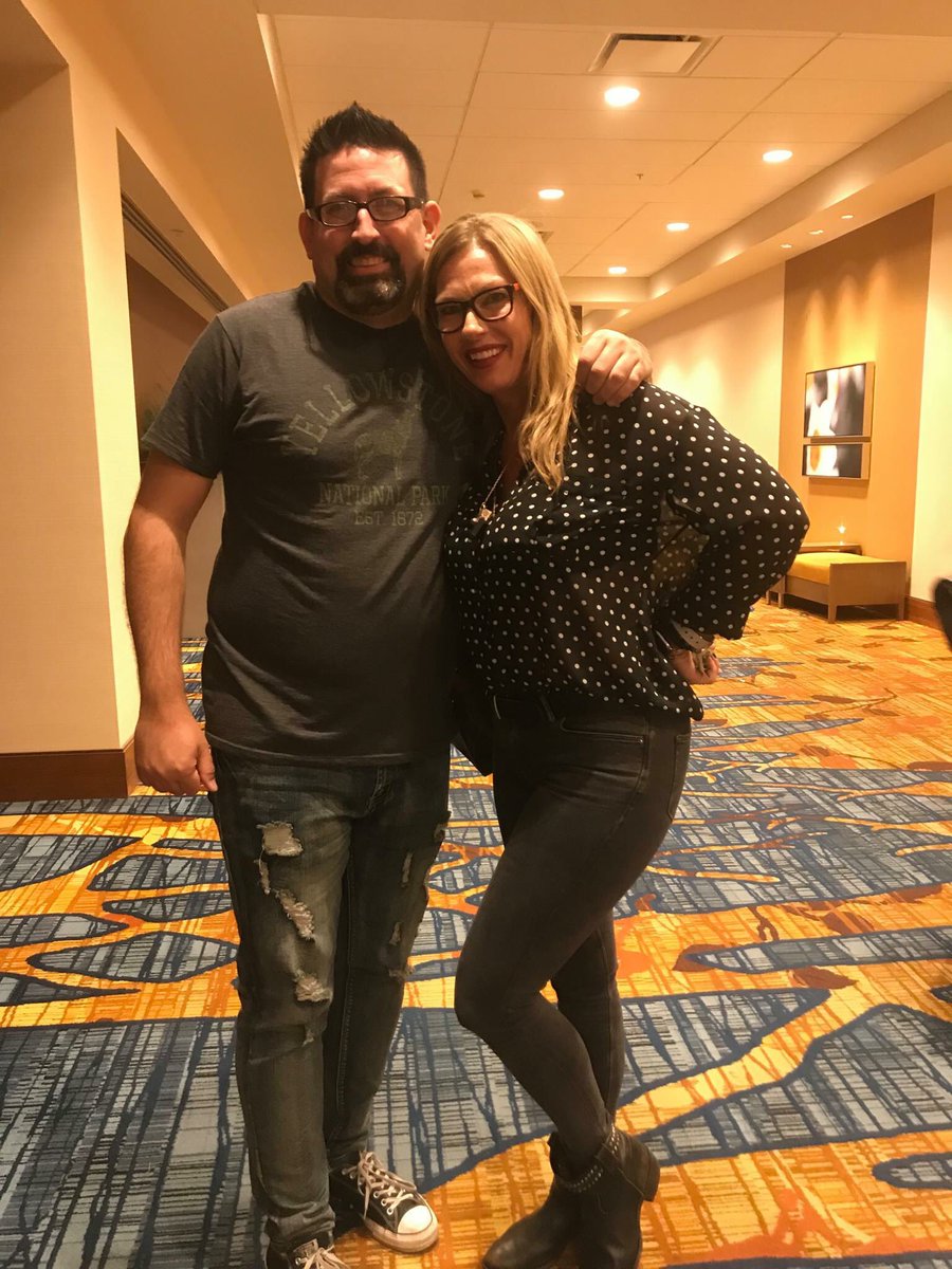 KitsieDuncan's tweet photo. Having all the fun at the @OdditiesOutlet booth this weekend at @horrorhound weekend Indy!  Y’all better stop by and say ‘hey’ tomorrow and buy some of my wierd shit!! 👻🔮🤷🏼‍♀️ https://t.co/Xyxp51heg2