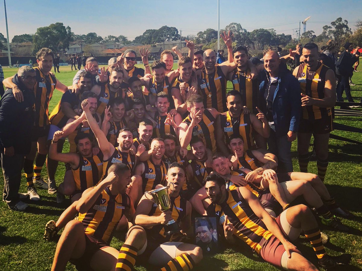 PREMIERS | THE PERFECT SEASON
The thirds have gone through undefeated to take out the <a href="/VAFA_HQ/">VAFA</a> Thirds Division 4 flag! 
Hawthorn 10.11 71
MHSOB 3.10 28