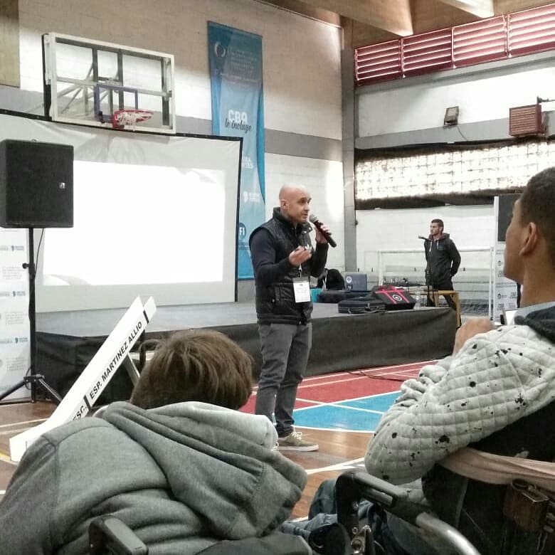 CoachcristianR's tweet photo. Participando del 2° Congreso internacional de Deporte Paralimpico en Cordoba! Feliz de poder difundir nuestro Deporte
#Boccia #Fadepac #SeleccionArgentina https://t.co/JOxE8Iuu1U