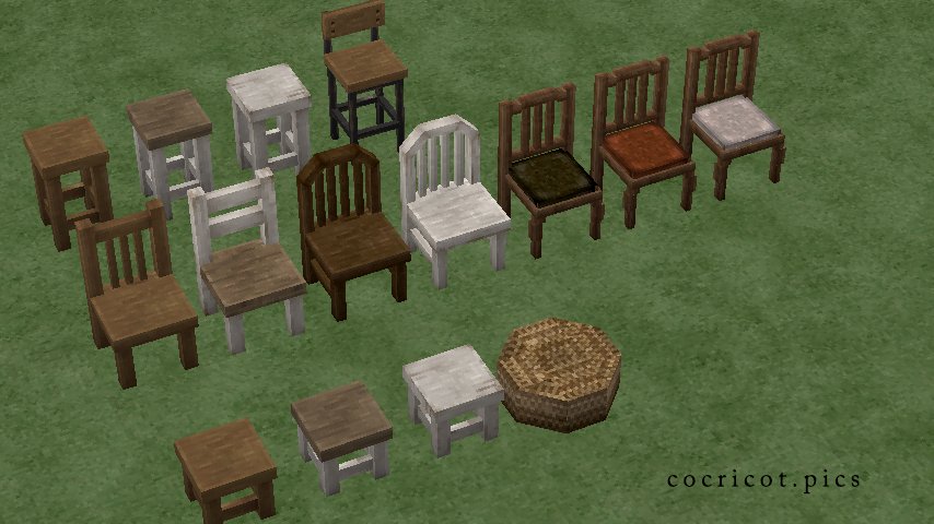 きぃこ 𝘒𝘪𝘬𝘰 いろんな椅子を増やしてマッチョ Minecraft Cocricot Cocricot運営 T Co W1drlu0ehx Twitter