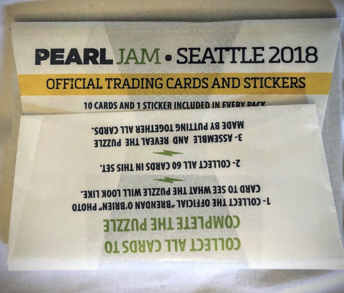 AUGUST GIVEAWAY:

This month we will choose 5 winners!  Each winner will receive TWO (2) packs of 2018 <a href="/PearlJam/">Pearl Jam</a> trading cards!

(1) pack = 10 cards

To enter follow and retweet! 

Winner will be drawn end of day, August 29th.

#TheHomeShows #Seattle #LetsPlaySeven <a href="/fenwaypark/">Fenway Park</a>