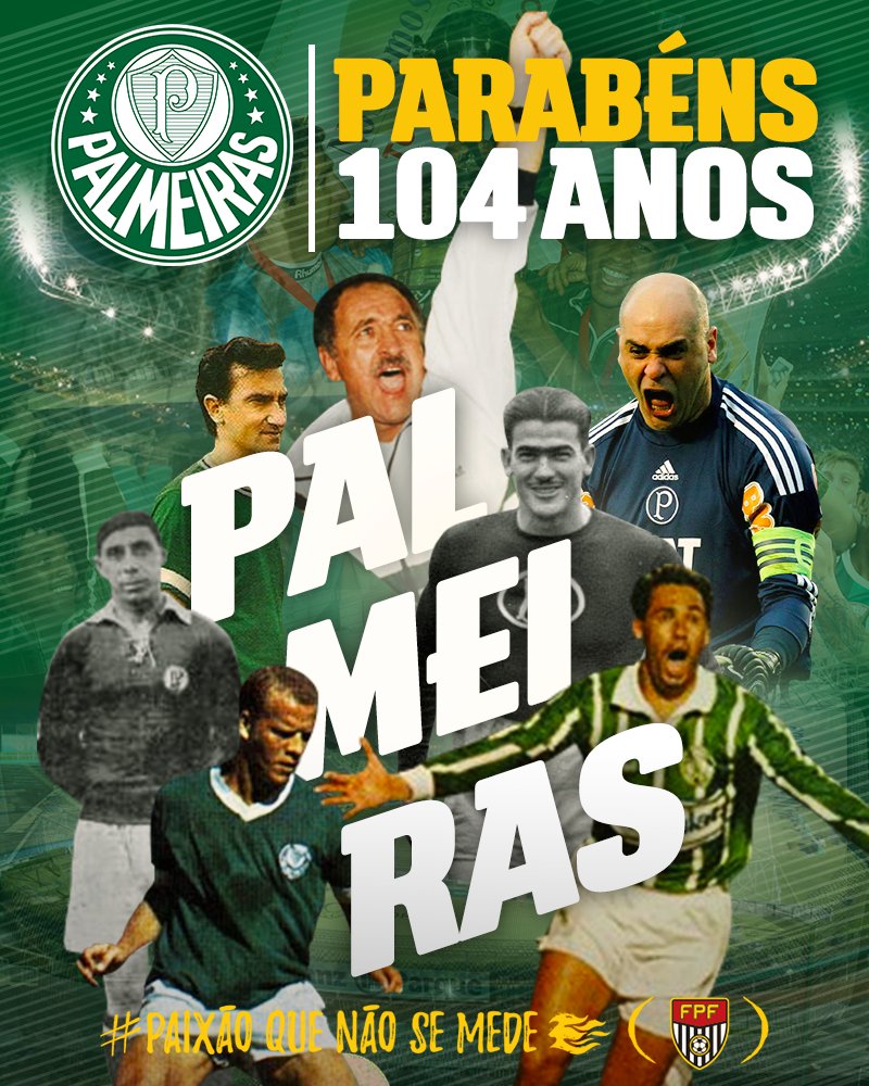 Paulistão on X: QUANDO SURGE O ALVIVERDE IMPONENTE! 🏆 PALMEIRAS