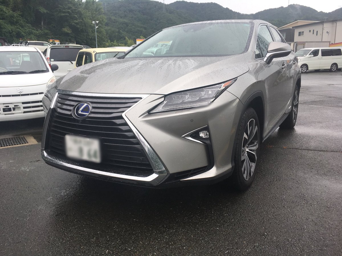 カーサービス山形carserviceyamagata على تويتر 中古車入庫情報 17年式 レクサスrx450h バージョンｌ4wd 走行800キロ カーサービス山形 くるま選びの終着駅 レクサスrx Rx ハイブリッド サンルーフ付いてます ブラウンレザー パワーバックドア 全方位