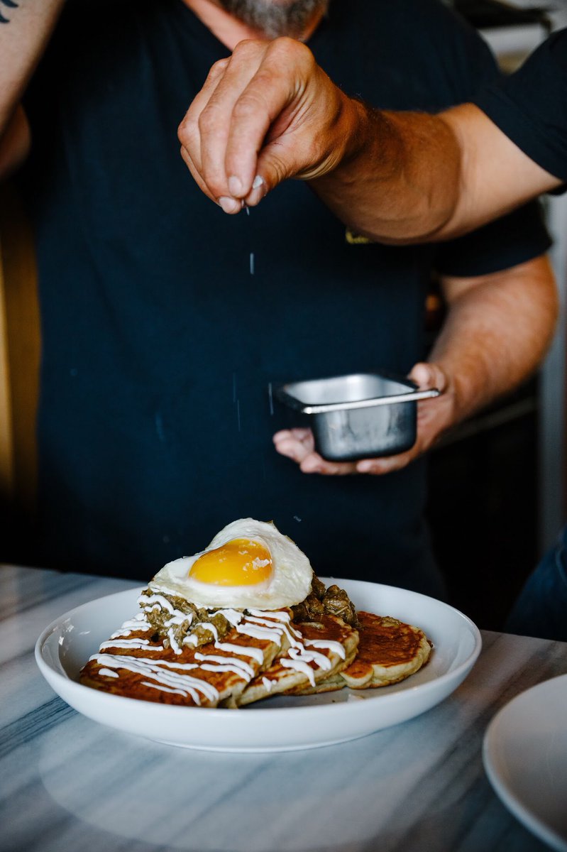 communEATylv's tweet photo. It’s about to go down! #BreakfastAtAndres starts in a few hours! There’s still time to snag your tickets: https://t.co/1AAwRhU4z3 https://t.co/kjvWI4KWfO