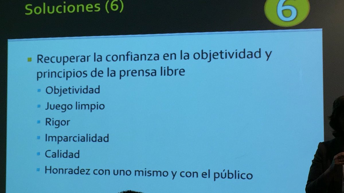 EPeruanos's tweet photo. Algunas soluciones que propone Luisa Corredoira acerca de las 'Fake news &amp; ciberseguridad" 
#Redacción18 
#ConferenciasFCCTP https://t.co/QAeNlVfjjW