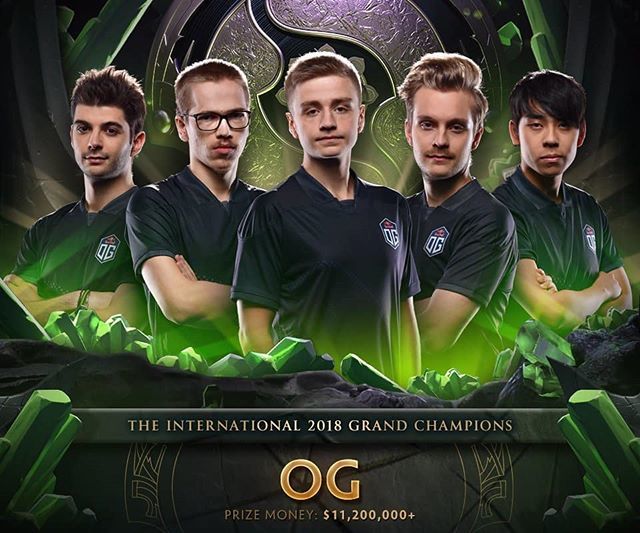 avgamingindia's tweet photo. The International 2018
Team OG are The Grand Champions of The International 2018
Congratulations @ogdota2 🎊🎊🎉🎉
.
.
.
.
.
.
.
.
--------------------------------------------------------
#onlinegaming #dota2 #dota2game #gamerguy #gamer #gamergirl #avgam… https://t.co/enpp228EAs https://t.co/7gO7hNEj1g