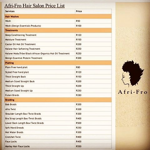 Afri-fro Hair Salon on Twitter: 
