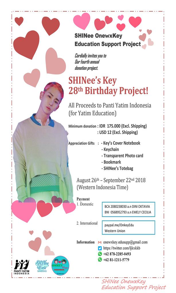 ljkxkkb's tweet photo. Happy sunday shawols^^
We'd like to announce for individual donation please fill the form AFTER donating, so that we can record the donors.
Link form : https://t.co/bF6tH8S8hY
As for Group donation (Int'l GO) We will announce them later today ♡
Thank you so much 😊 https://t.co/ICqKLvhGNV