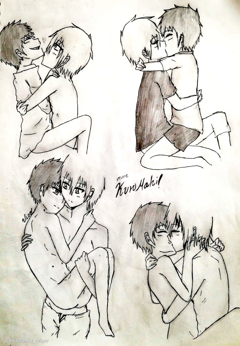 vico__nico's tweet photo. Hey ahh since I didn't upload anything, I leave this.. bunch of kuromahi stuff
Enjoy it (^▽^)
#servamp #slothpair #kuromahi #traditionalart https://t.co/xRbOTypsvw
