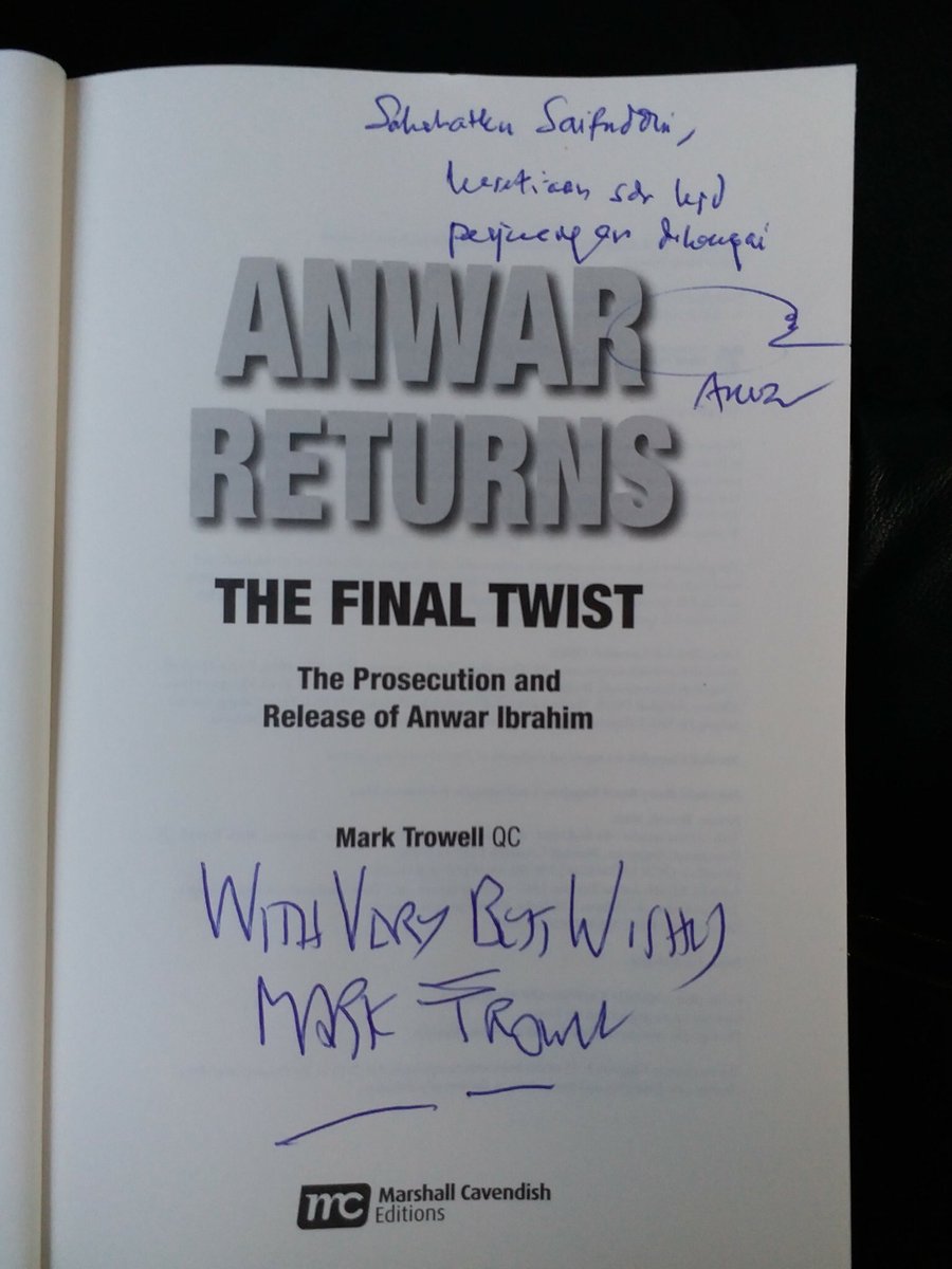 Saifuddin Nasution On Twitter Di Kl Hilton Hari Ini Berlangsung Peluncuran Buku Tulisan Sahabat Kami Mark Trowell Dari Australia Disempurnakan Oleh Drwanazizah Anwaribrahim Dan Mark Turunkan Tandatangan Utk Naskah Saya Tulis Anwar