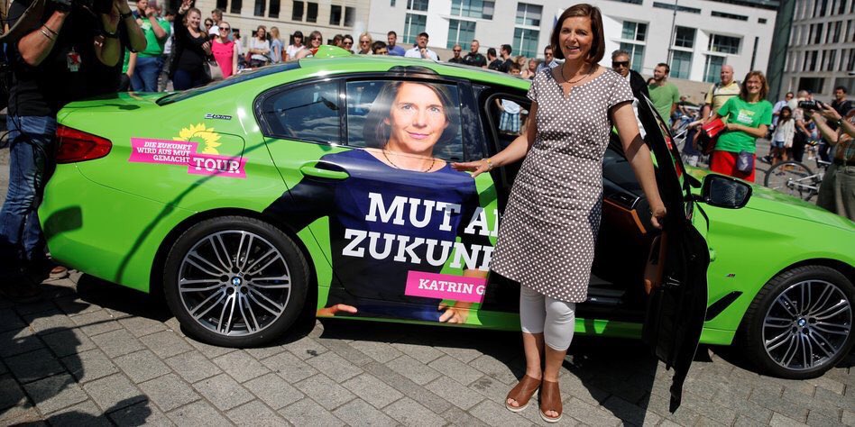 Ist dieser neue Riesen-BMW das #Privatfahrzeug von Frau Katrin Göring-Eckar...