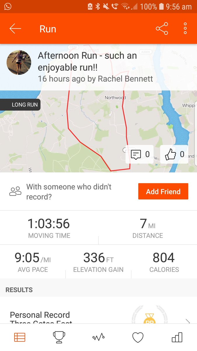 RacheyB99's tweet photo. Never enjoyed a run so much. Want to get out they again now! @WeNurses #WeActiveChallenge https://t.co/14sJGXZm6p