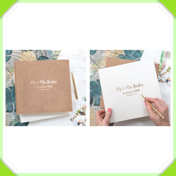 Our Botanical Wedding Album or Guest Book comes in a range of colours, but the ivory and natural are perfect for a festival themed wedding 💚

#festivalweddings #festivals #festivalthemed #begoldenltd #weddingphotography #weddingalbum #photoalbum #guestbook #festivalvibes