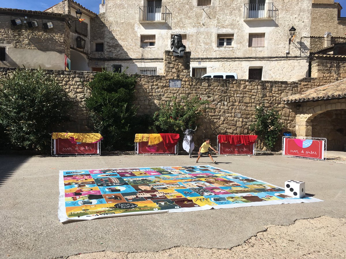 ¡Todo montado para los pequeños de #fuendetodos! 📸👇🏻 #Torericos