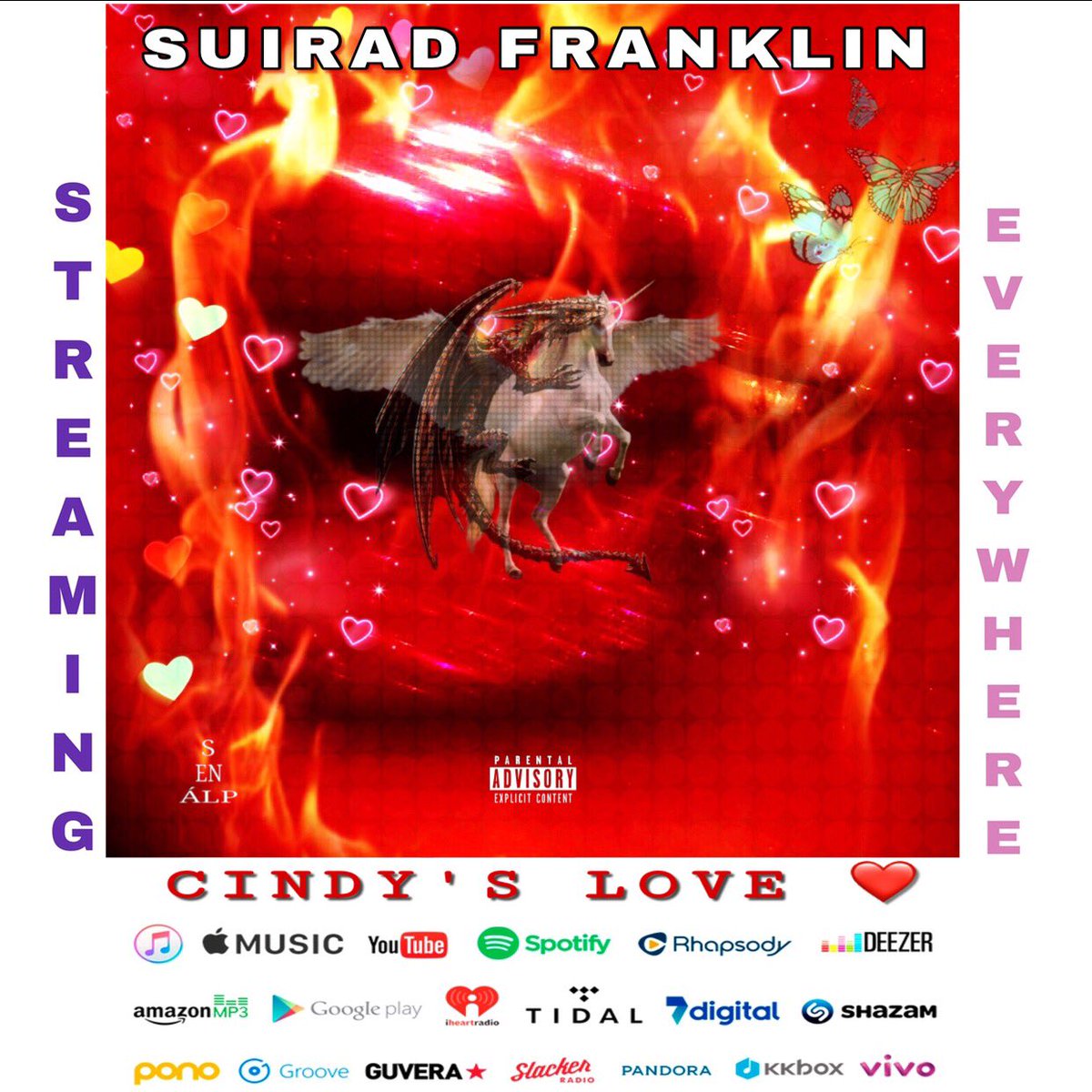 Planes__'s tweet photo. @SuiradFranklin deleted Twitter off his phone but Cindy’s Love is available everywhere now! https://t.co/2kfmFy0scm