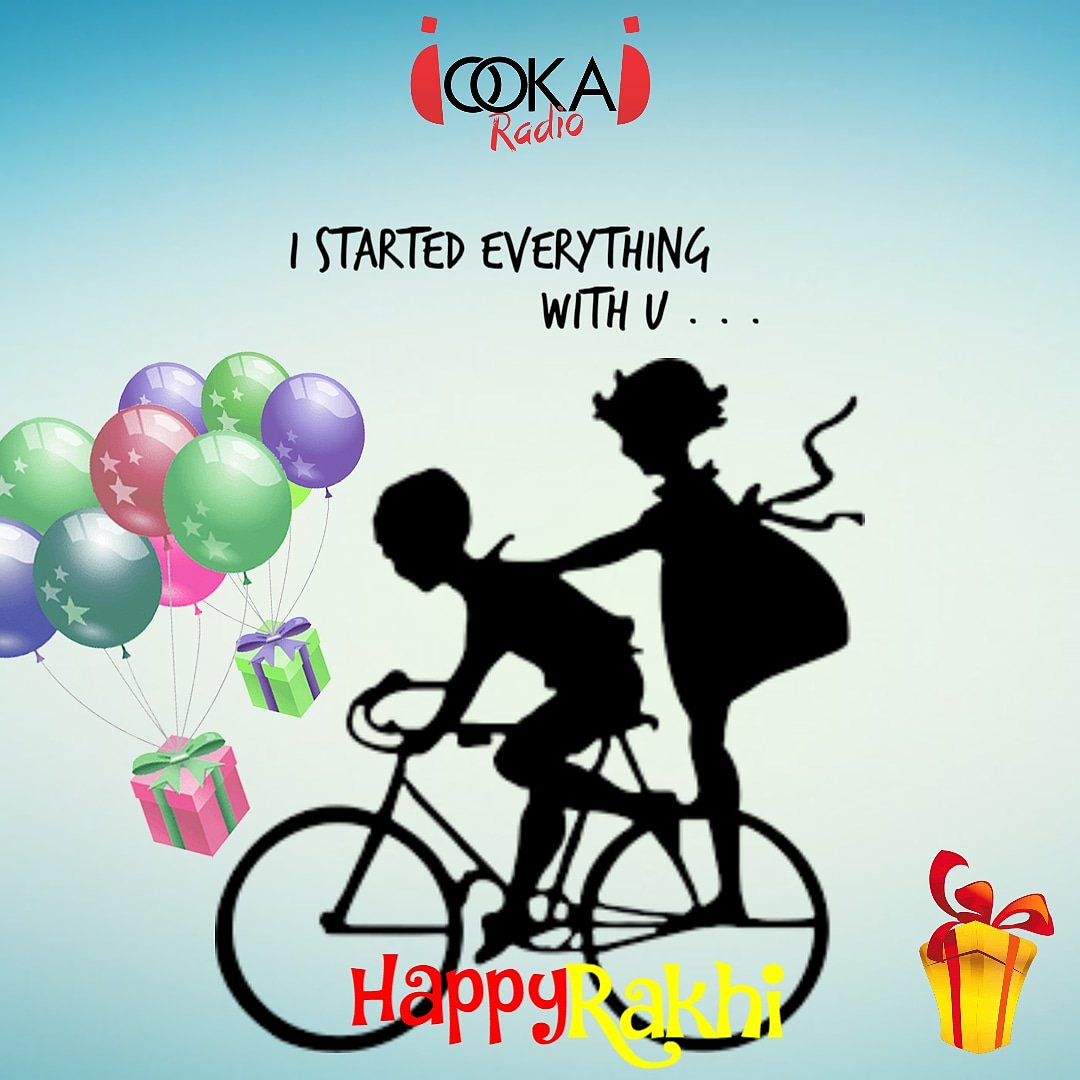 amitchawla35's tweet photo. A strong bond that grew up together called ...Rakhi ! Happy Raksha Bandhan to all.#ooka #ookaradio #radio #onlineradio #instoremusic #ookaapp #music #RadioIndia #Radioooka https://t.co/kYuTIFHXAu