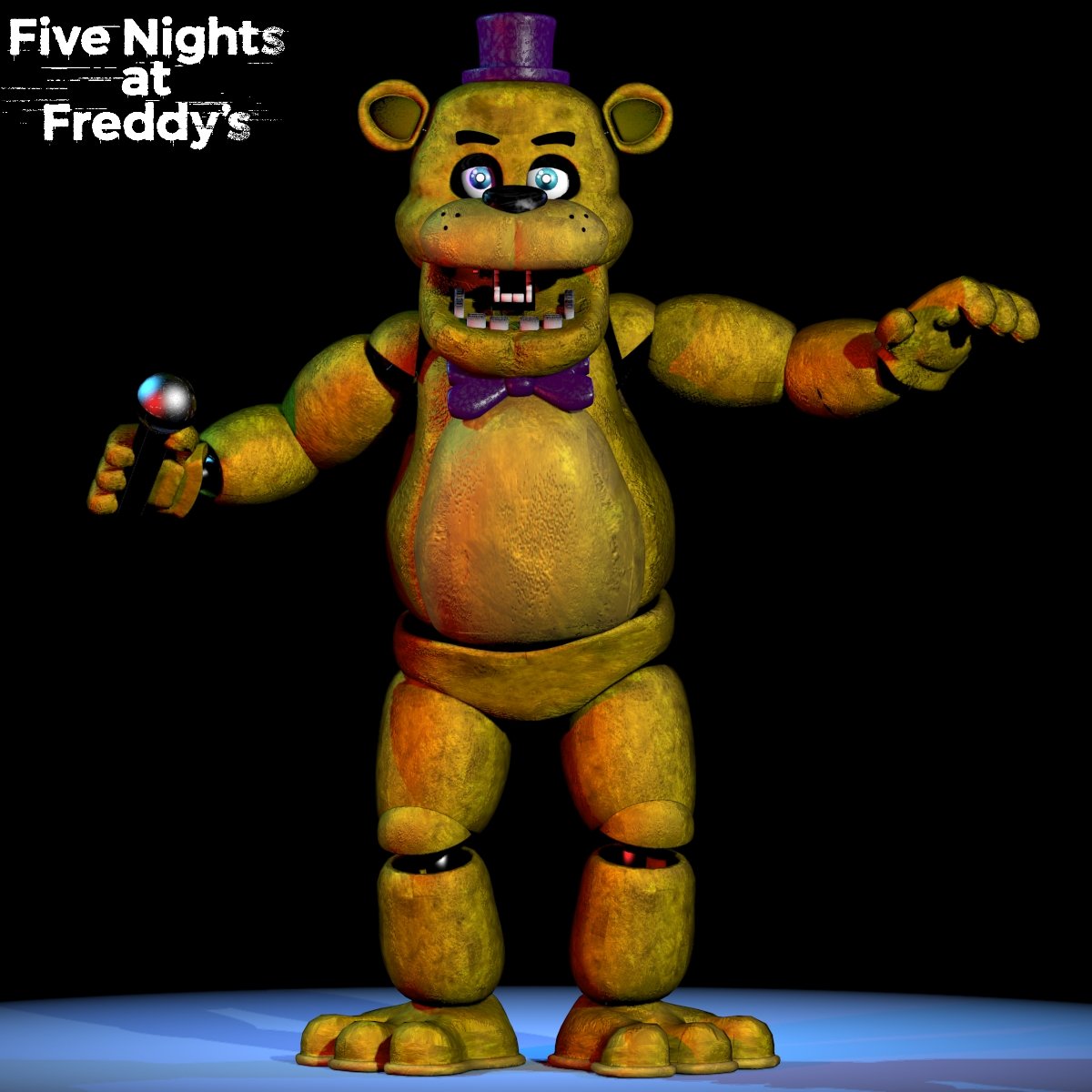 Games Production (COMMISSIONS OPEN!) on X: UCN - Fredbear (Pre