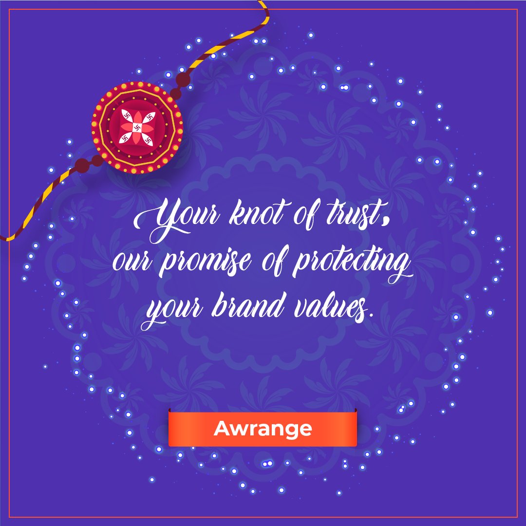AwrangeDigital's tweet photo. Awrange wishes all its clients a very Happy Rakshabandhan! Let’s celebrate the bond of love and trust that brings us closer and helps us prosper!
#rakshabandhan #rakshabandhan2018 #awrange #awrangedigital #baner #pune #brother #sister https://t.co/auyPh0MLcS