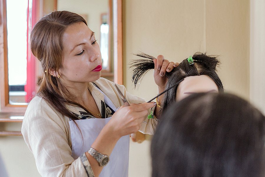 AIPA_nepal's tweet photo. In June 2018, we've launched "500 hrs Diploma in Hair Cut &amp; Care."  The goal is to develop students’ desire and ability to think and learn about the #hairdressing (barber) skills. Watch the preview here - https://t.co/pwJdPba7jK https://t.co/SG4DUjPZ4h
