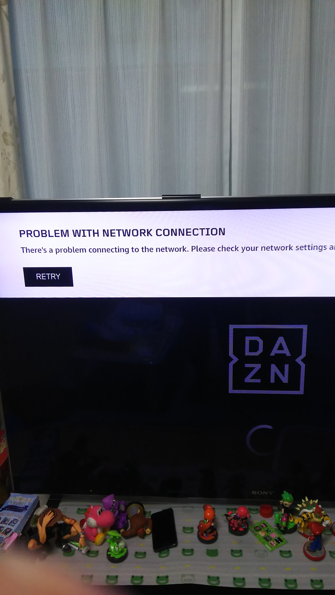 Dazn Problem With Network Connection エラーでつながらない 見れない障害発生中 18年8月26日発生中