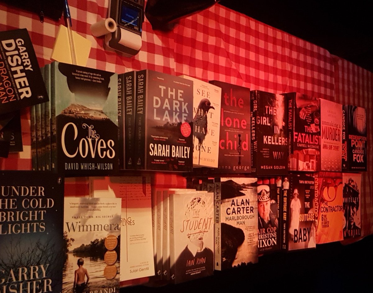 auscrimewriters's tweet image. Plenty of amazing Australian crime on the #neddies2018 shortlists... we&apos;ll know who the winners are soon. 
#mwf18