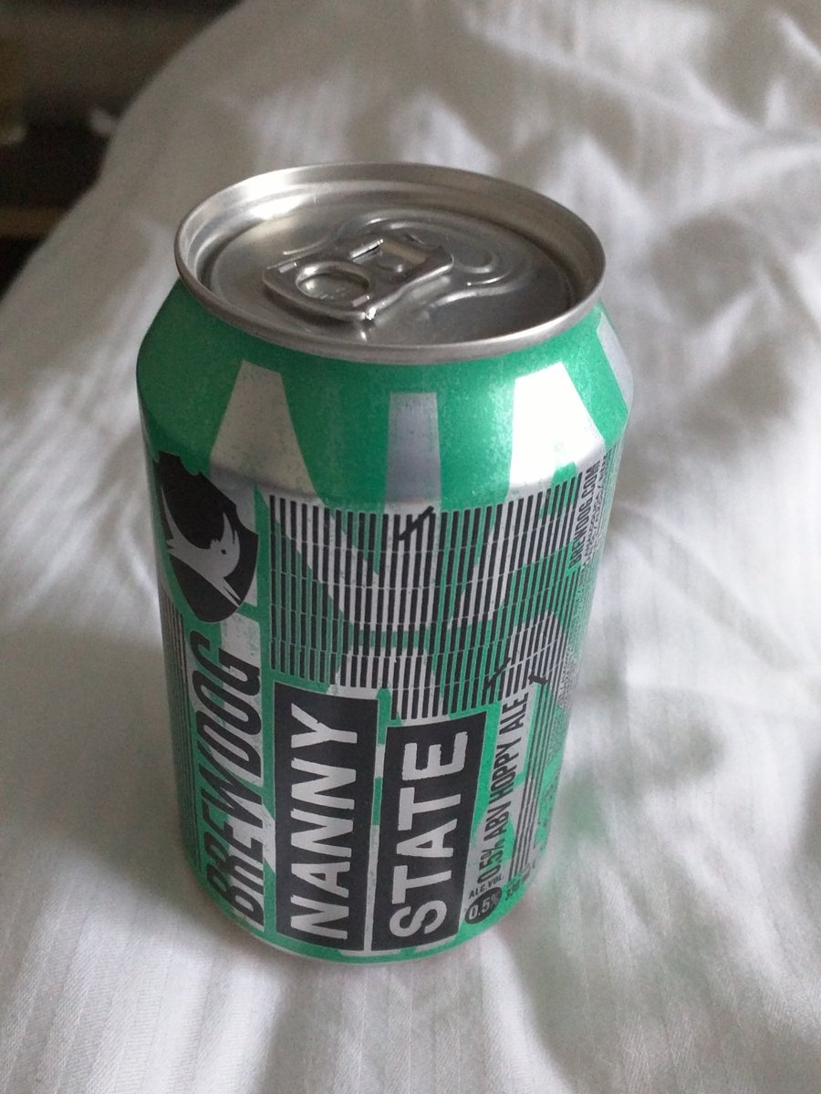CoccoChris's tweet photo. My dad bought this can of @BrewDog as a 4 pack from @Ocado  - it's unopen but almost completely empty inside, not good! https://t.co/sfE19B6dxP