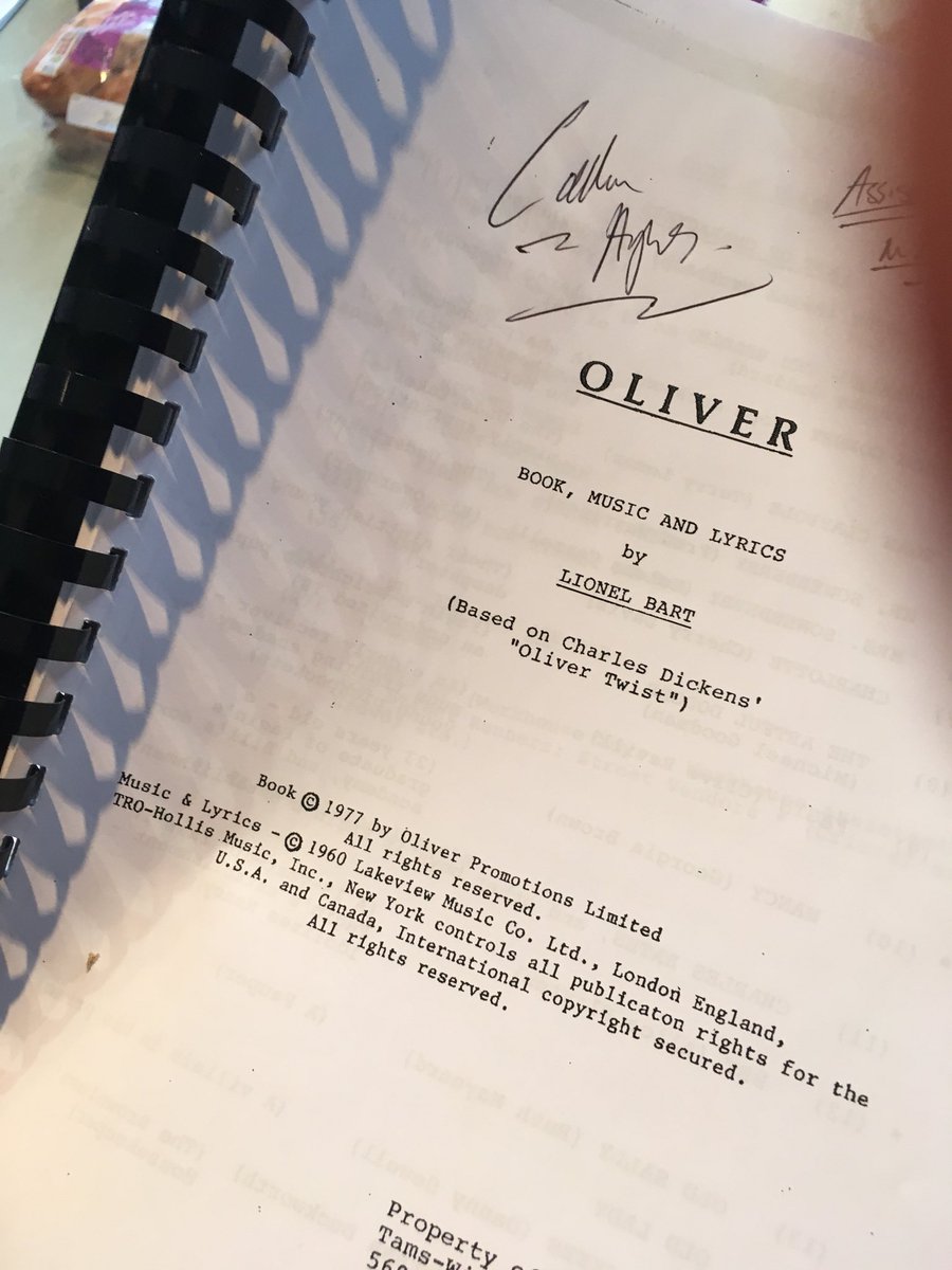 callumphughes's tweet photo. Wow. What an amazing couple of weeks @WyvernTheatre Theatre with #SYP2018’s Oliver! I’ve had a great time and learned loads from the young people of #Swindon Thank you all for your passion, creativity and humour. https://t.co/ulPlIm8tcD