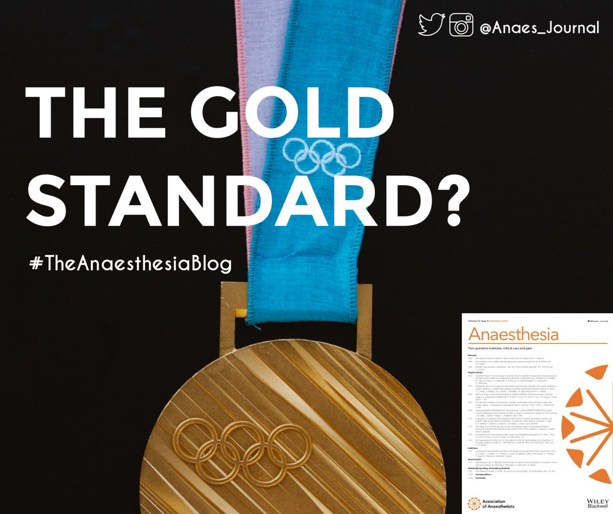 Anaes_Journal's tweet image. Published today - &apos;The Gold Standard?&apos; #TheAnaesthesiaBlog.

Topics this month include difficult airway management, neuromuscular blockade, cell salvage, early transfusion decisions and non-inferiority. Is there a gold standard?

#ACDublin18 #AnaesTop10

theanaesthesiablog.wordpress.com
