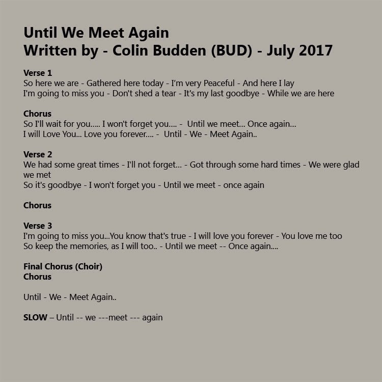 ColinDBudden's tweet photo. Get a listen of this track and if you like it message me for a free hard copy. https://t.co/x5gOrXucTr