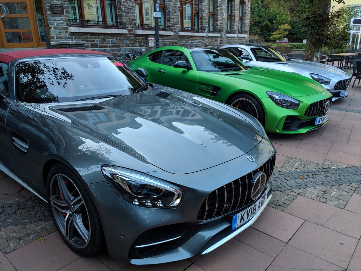 johnmcilroy's tweet image. Another good early start for #F1 at #Spa with @MercedesAMG - G63 the perfect wake-up call.