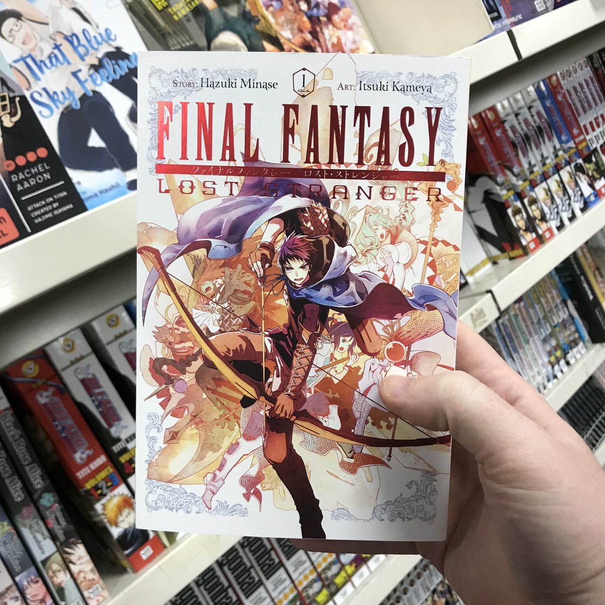 Forbidden Planet Leicester Calling All Finalfantasy Fans New Manga Lost Stranger Is In Stock Now Unfortunately There S No Sign Of Quina As Yet But It S Only Volume 1 So Give