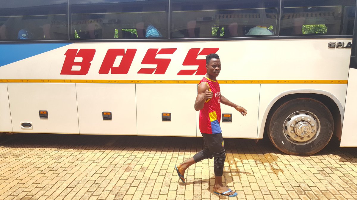 HeartsOfOakGH's tweet photo. Battle Ready: We are off to the Baba Yara stadium for this afternoon's #Super2 Clash against rivals @AsanteKotoko_SC.
More updates to follow..... https://t.co/LVUZnO6rUf