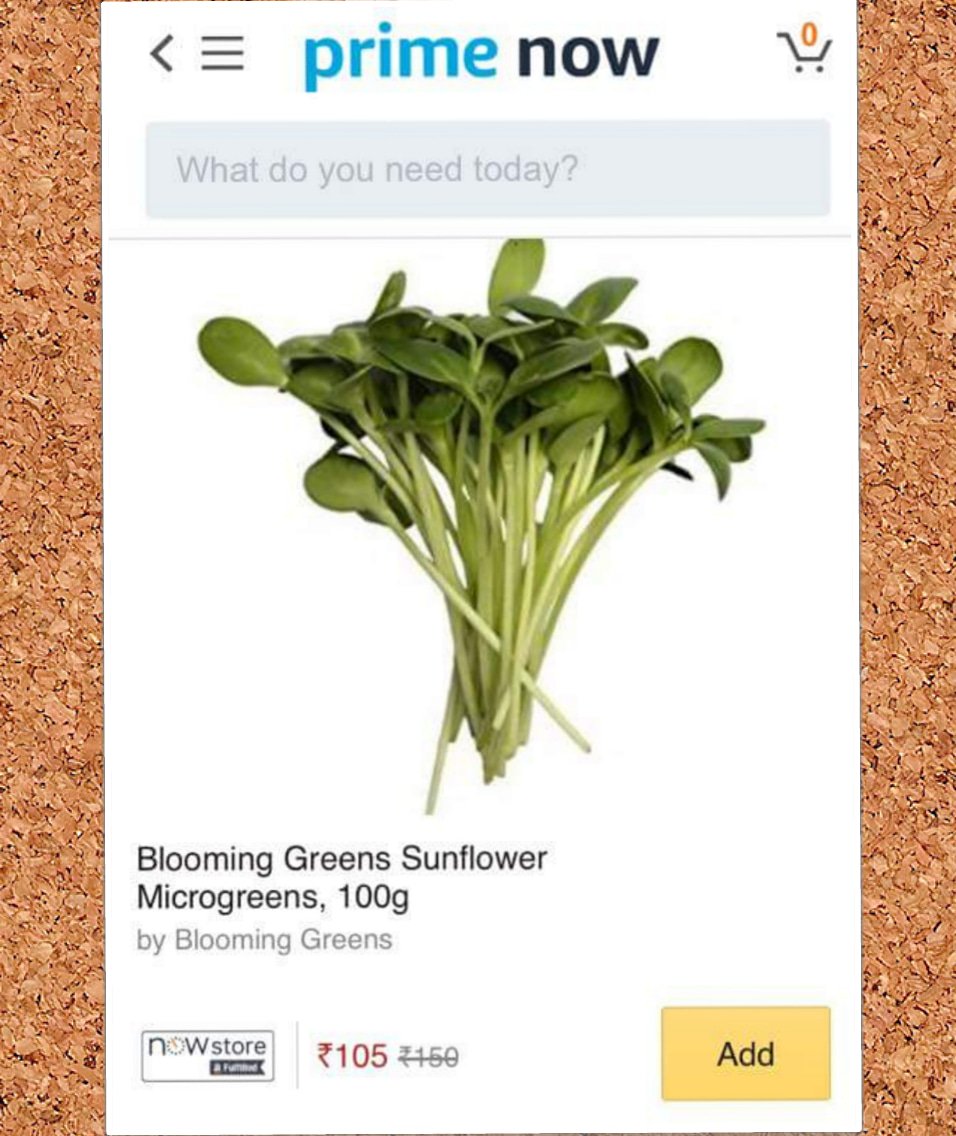 bloomingreens's tweet photo. We are now on Prime Now. Order and get fresh microgreens within 2 hours. 
#healthy #fitness #fitnessaddict https://t.co/Bdkv9FhjK8
