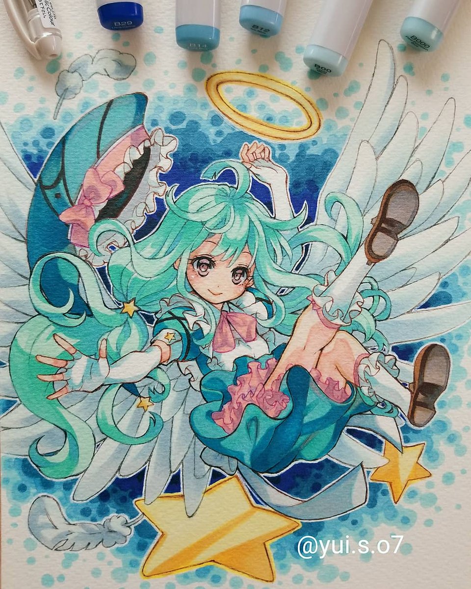 やはり背景付けてみた ラファエル完成 モンスト ラファエル Yuiのイラスト やはり背景付けてみた ラファエル完成 モンスト ラファエル Yuiのイラスト