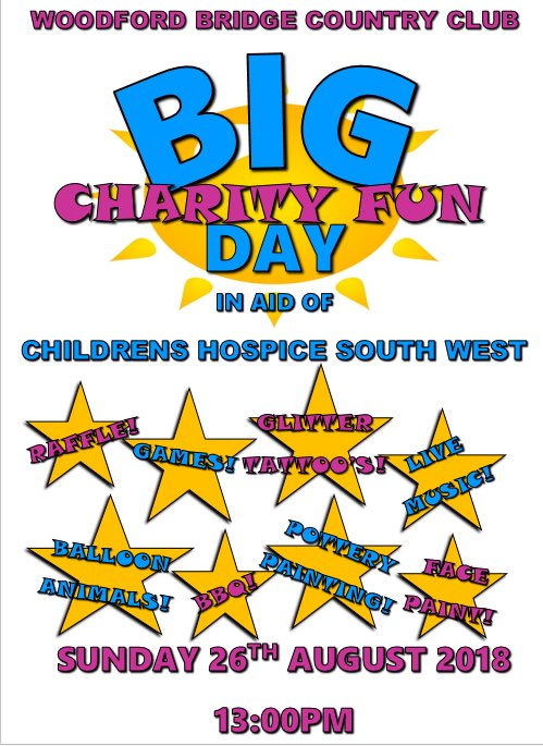 #Charity funday is finally here! Come and support <a href="/CHSW/">Children's HospiceSW</a> today at #woodfordbridge <a href="/diamondresorts/">Diamond</a>