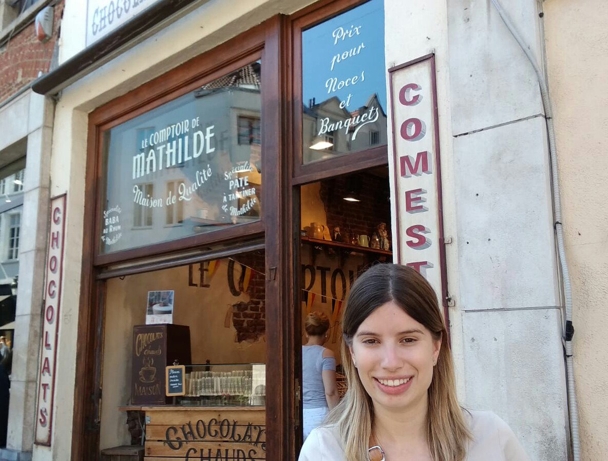 LifestyleAlba's tweet photo. #Shopaholic Le Comptoir de Mathilde. Tienda fundada en 2007 especializada en chocolate y en productos delicatessen. Situada en la Rue au Beurre, muy cerca de la Grand Place. #LeComptoirDeMathilde #Bruselas #Bélgica https://t.co/vR2mW2PzMi