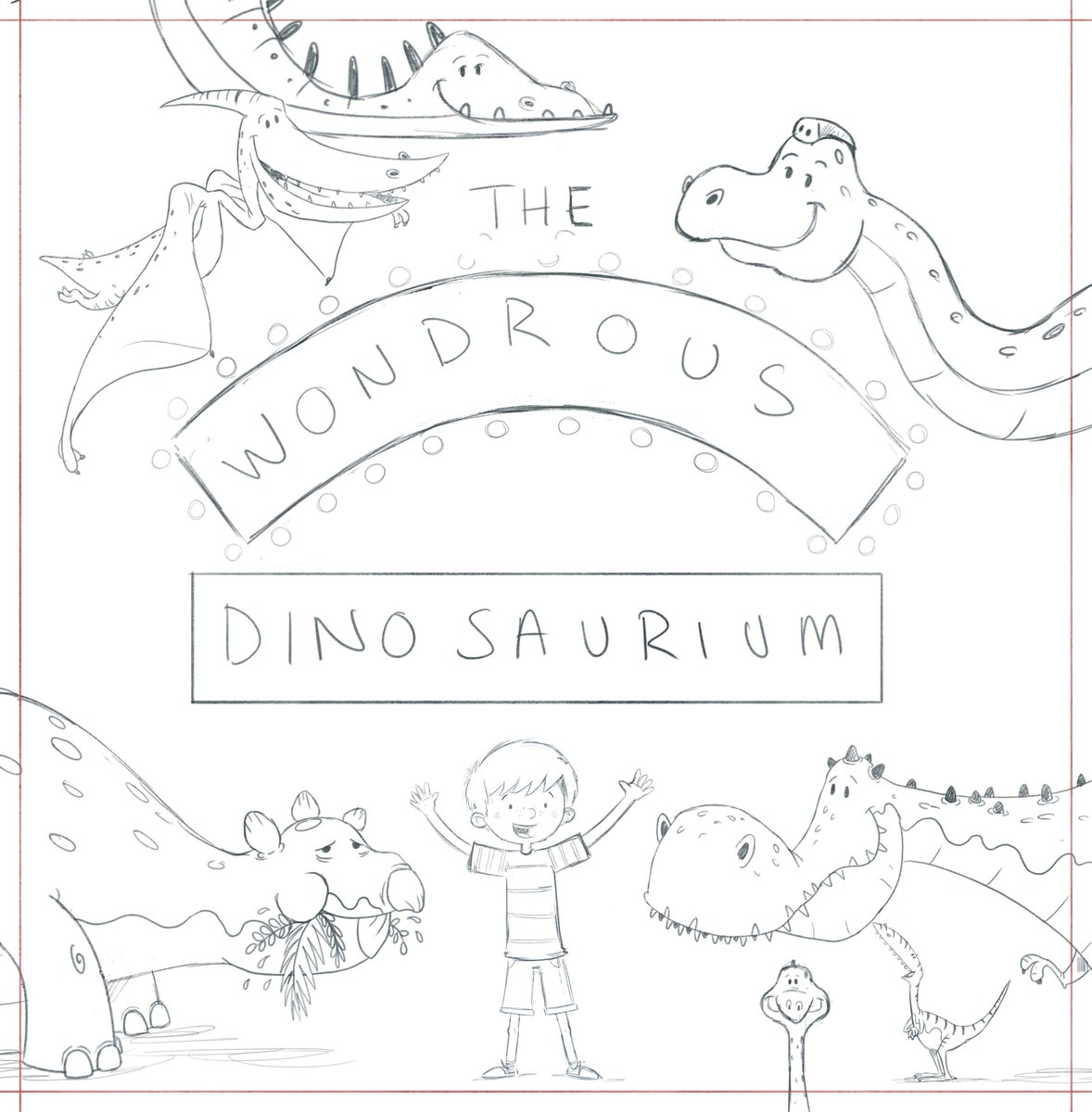 been updating the website, some new sketches and images and  Blog updates, one sharing the roughs and development of #Thewondrousdinosaurium @maverickbooks @BrightAgencyUK @John_Condon_OTT #bookroughs #characterdesign #picturebooks #childrensillustration
stevebrownillustration.co.uk/blog