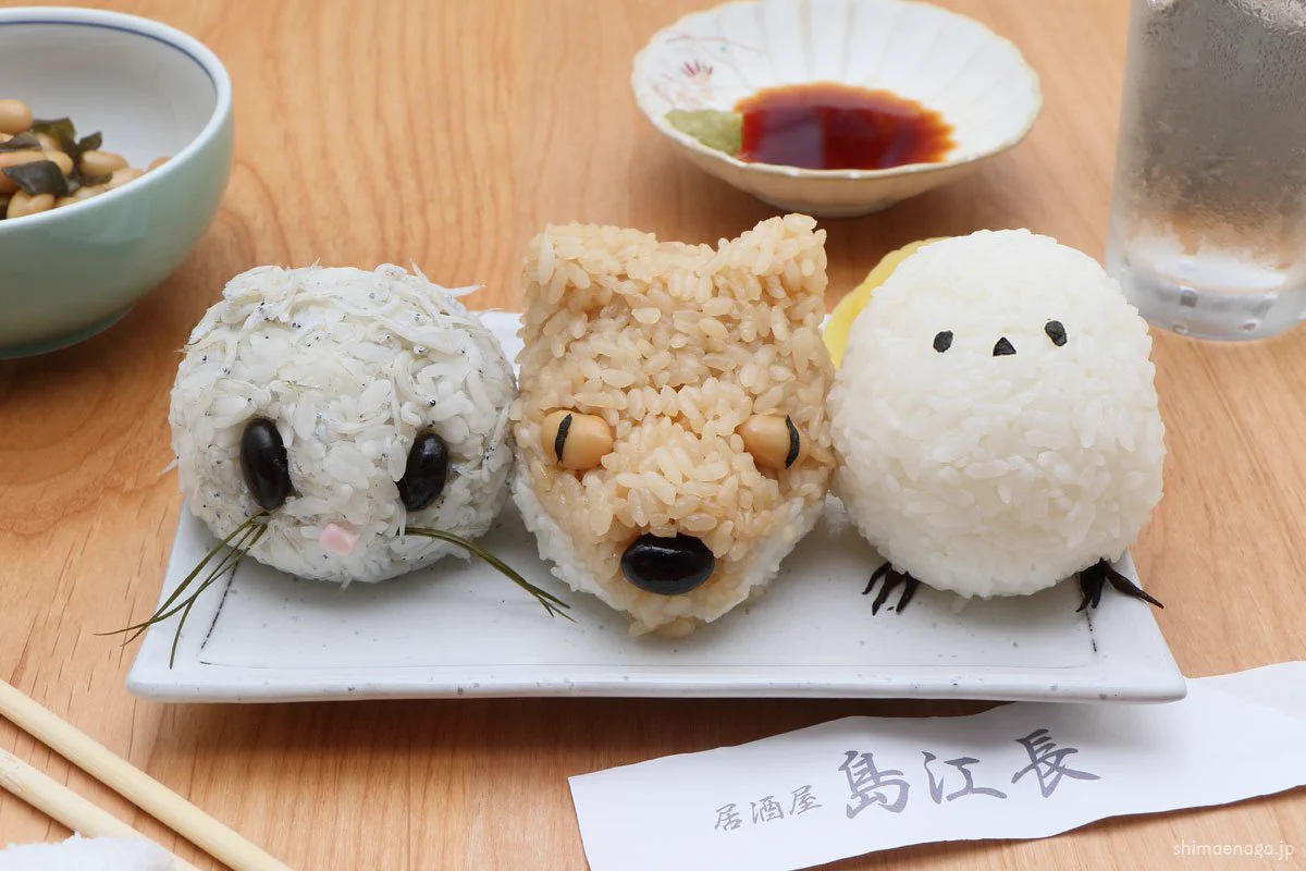 可愛すぎて食べられないwww可愛い動物おにぎり！！