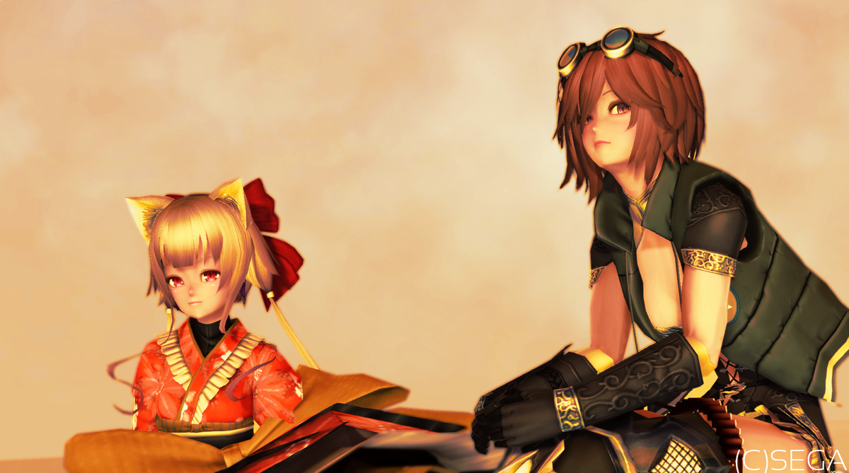 nakoPSO2's tweet image. グリュさんにヤマトのてっぺんに連れて行ってもらいました！！(•̀ᴗ•́)
最後の綱渡り、PSO2で一番緊張したかもしれない…ｗ

夜遅くというより朝までありがとうございましたー(`･∀･´)ゝ！！