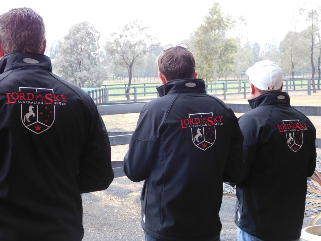 KingstarFarm's tweet photo. Great to showcase our stallions today @KingstarFarm - special thanks to @mcacajamez for coming along. #LordOfTheSky #BullPoint #Salade https://t.co/ZpFNxyo2ar