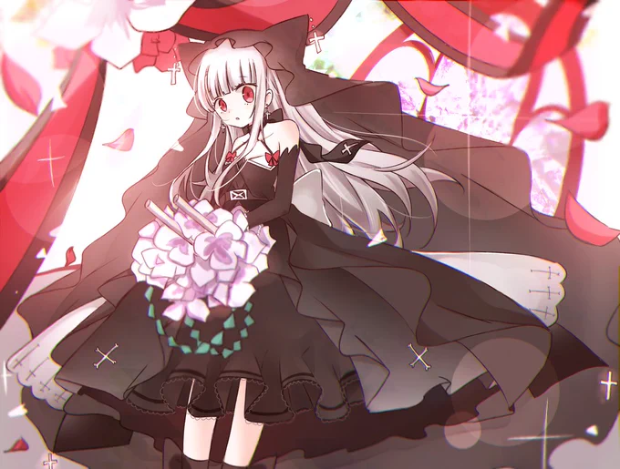 †漆黒のウェディング† #アズレンケッコンイラコン #エレバス(アズールレーン) https://t.co/HcAR6tg3iM 