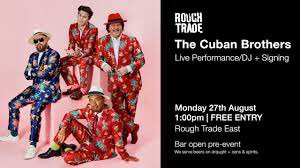 cubanbrothers's tweet image. Tomorrow! Get your beautiful bodies down to @RoughTrade east where we will be performing and signing copies of our brand new comp! #Touchit #YesFriends #Vinyl #Signing