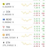 #TopCoin since last hour !!
$ICX $WPR $ICN $NEXO $TRX $BTC $ETH $XCXT
@helloiconworld is on fire 🚀🚀🚀 !
#Blockchain #bitcoin #Crypto #cryptocurrency #investor 