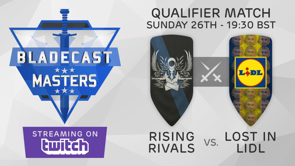 BladeCast_TV's tweet photo. The #BladeCastMasters are now in full swing! The #Qualifiers have already seen 19 matches and tonight will bring the first BladeCast stream with the indredibly talented @JavManDan and @LordMaHuD . 

Find us on https://t.co/78SQET8DHc @ 19:30 BST

#Streaming #MandBEsports #Esports https://t.co/DufmrtL1aW