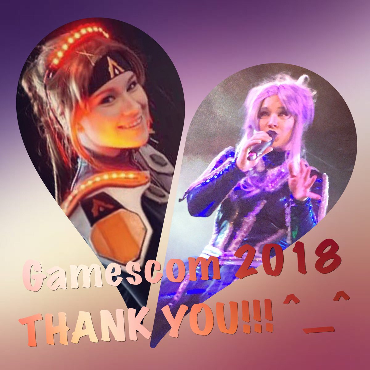 Desi_Inochi's tweet photo. Totally wasted but completly happy back from #gamescom2018 
THANK YOU FOR THIS AWESOME TIME! Met many friends and new cool people, performed as Inochi and sung a self written and composed song called „Atlas Ruft dich“ for the first time! Cant wait to share it with everyone online https://t.co/j9IJ8wNOg9